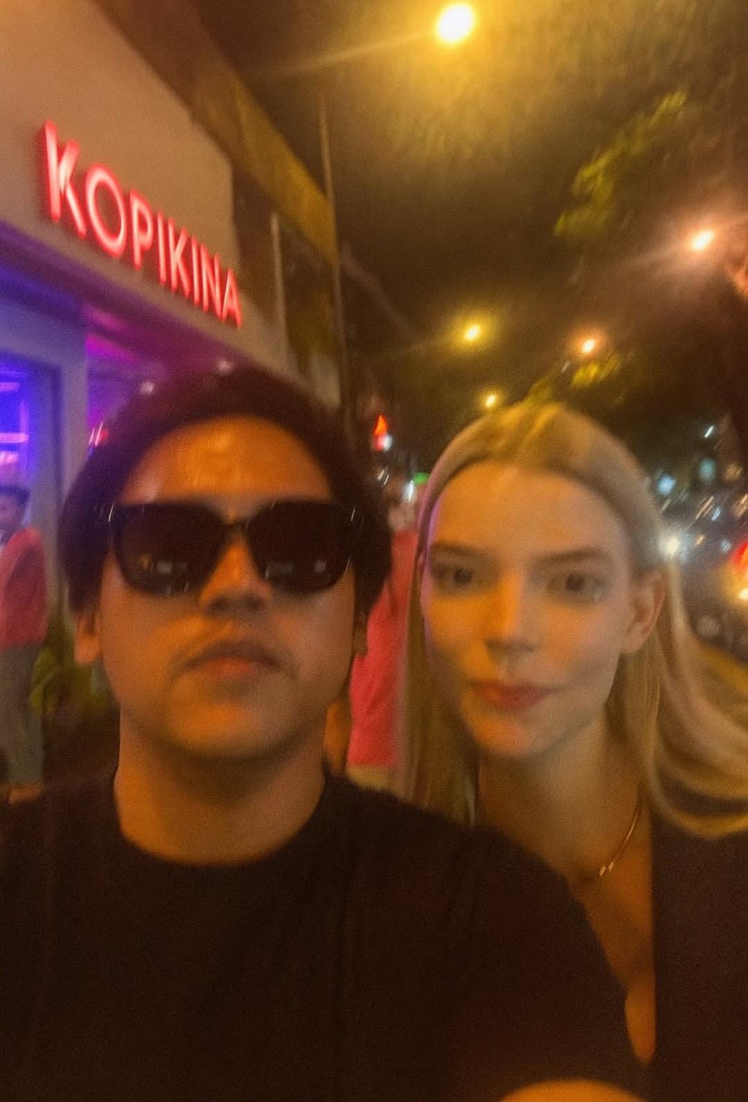 Casual Phone Selfie with an Artist AI image prompt
